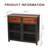 Kerbi Solid Wood 2 -Drawer Accent Cabinet-429112165