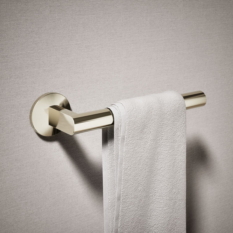 Components™ Towel Arm, Vibrant French Gold
