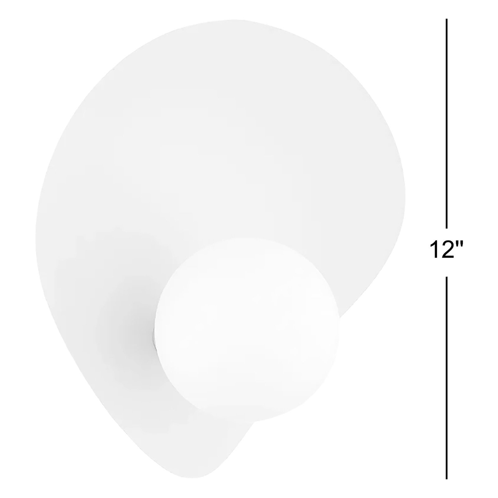 Single Light Flush Mount Sconce