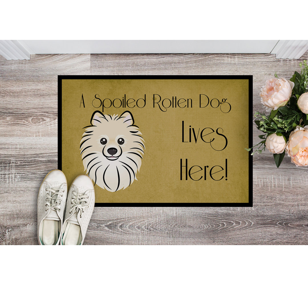 Non-Slip Outdoor Doormat Caroline's Treasures Mat 