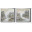«Babbler Brook I», ensemble de 2 peintures sur toile encadrées-543098380-543098370