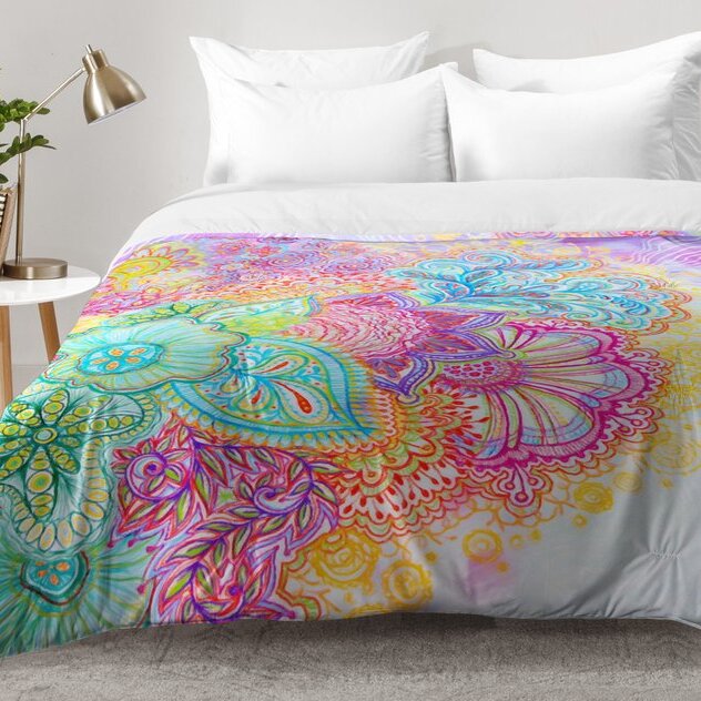 Diarte Floral Comforter Set