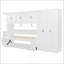 Lit escamotable simple avec armoire murale-82505124