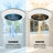 18" Low Profile Ceiling Fan with 3 Color LED, Flush Mount Reversible Ceiling Fan with Remote Control-71976086