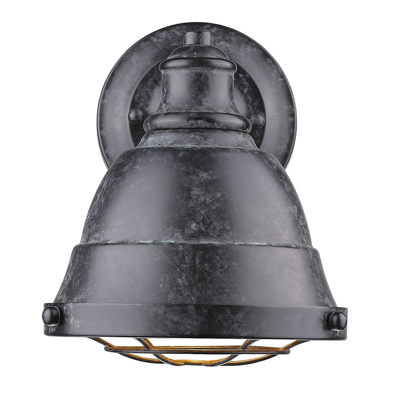 Worthing Dimmable Vanity Light, Black Patina