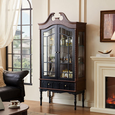 Vitrines en bois massif