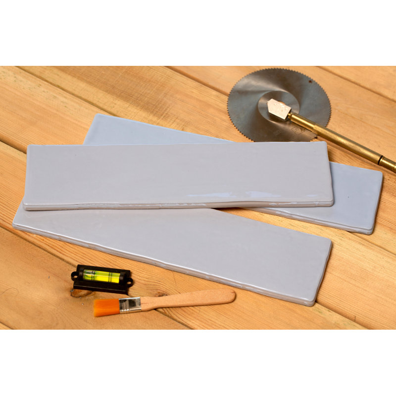 3" x 12" Ceramic Subway Tile, Taupe