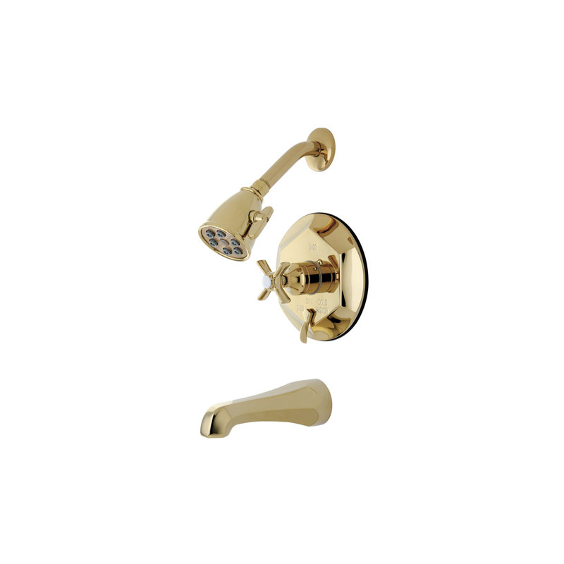 Robinet de baignoire et de douche Millennium, Laiton poli