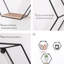 Étagères murales flottantes hexagonales murales, solution de rangement moderne pour la chambre à coucher et le salon, tablettes simples en bois d'ambiance rustique noire de 3 po, décor de cuisine idéal