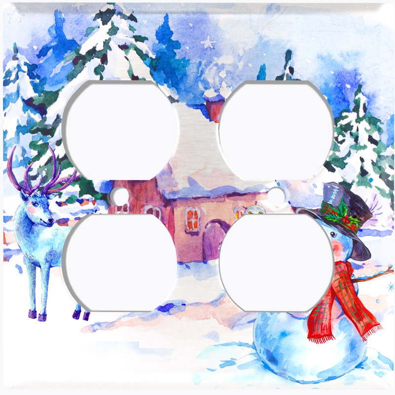 Plaque murale Snowman North