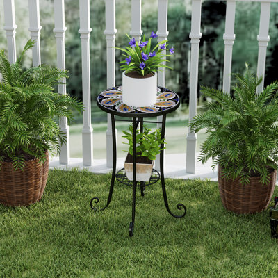 Round 2 - Person 35.5Cm L Outdoor Side Table