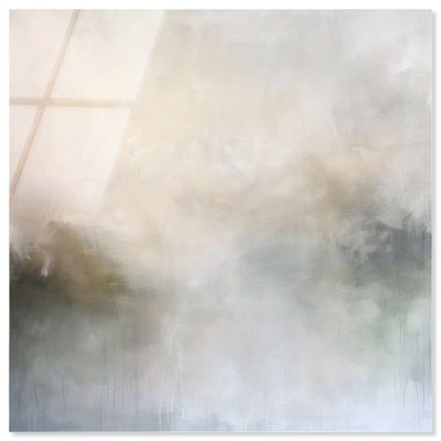 Blurred Realities High-Gloss Frameless Acrylic Glass Wall Art Abstract Print by Oliver Gal, Ready to Hang, 12 x 12