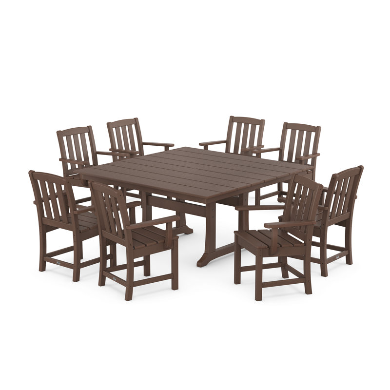 Ensemble repas 9 pièces Cape Cod, Lanterne rétro