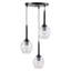 3 - Light Natural Chandelier Pendant