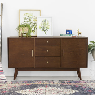 Bloomfield 60" 2-Door TV Stand for TVs up to 65" by Wade Logan