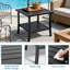 Table d'appoint extérieure 19 po avec 2 niveaux-931076193