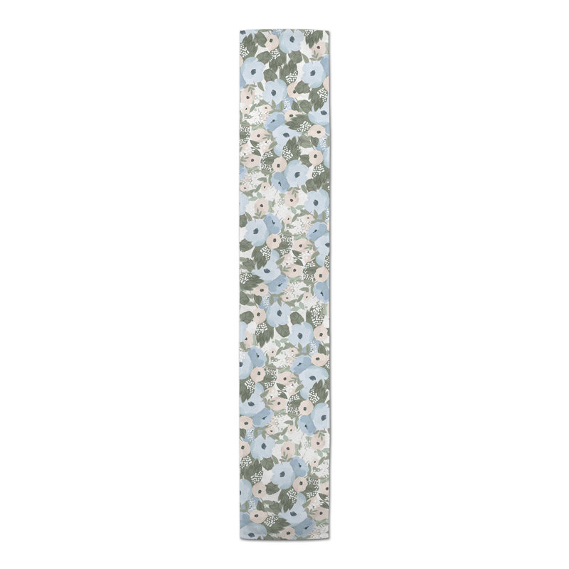 Chemin de table floral Halstead, 90 po x 16 po