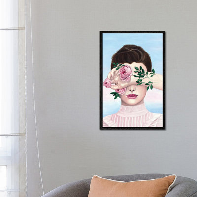 Lady With Eternal Blossom by Sally B - Gallery-Wrapped Canvas Giclée on Canvas