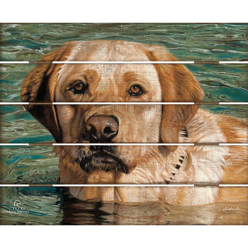 Au travail, panneau décoratif mural rustique en palette de bois, 45,7 x 55,9 cm