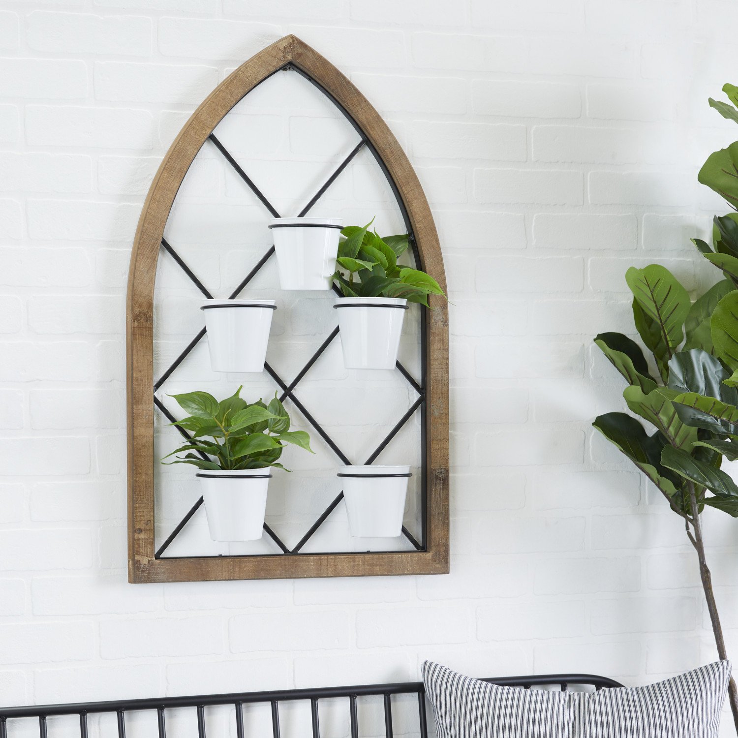 Gracie Oaks Metal Arched Wall Décor - Wayfair Canada