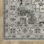 Tapis gris / ivoire Aldred Compass Medallion-146782097