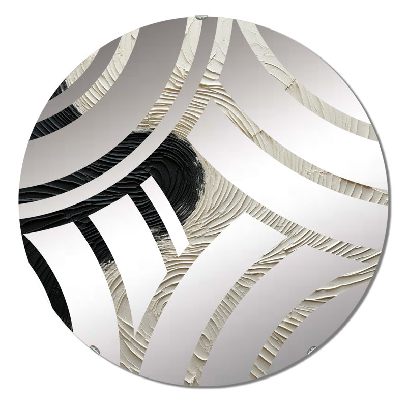 Miroir décoratif Cartley, 23,6 po x 23,6 po