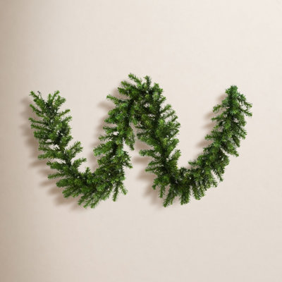 Alanny 108 " Pre-Lit Mixed Greenery Garland