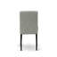 L'ensemble de mobilier de salle à manger 3 pièces contient une table de cuisine rectangulaire à feuilles papillon et 2 chaises rembourrées en tissu Shitake, noir-488338514-488442535-488442533
