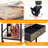 Chrisy 21.65'' W Metal Shelving Unit with Wheels