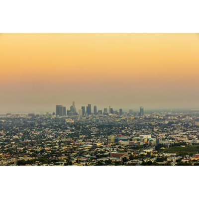 Los Angeles in Sunset - photographie sur toile tendue