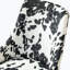 Chaise de bureau en tissu imprimé