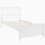Classic Wooden Platform Bed Frame-129345130