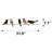 5-Birds Metal Wall Decor