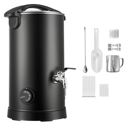 Fondoir en cire pour la fabrication de bougies, chauffage rapide et uniforme de 5,3 pte, avec bec verseur facile et contrôle de la température, base en sablier pour un écoulement doux et antiadhésif, creuset en cire pour faire des savons de bougies