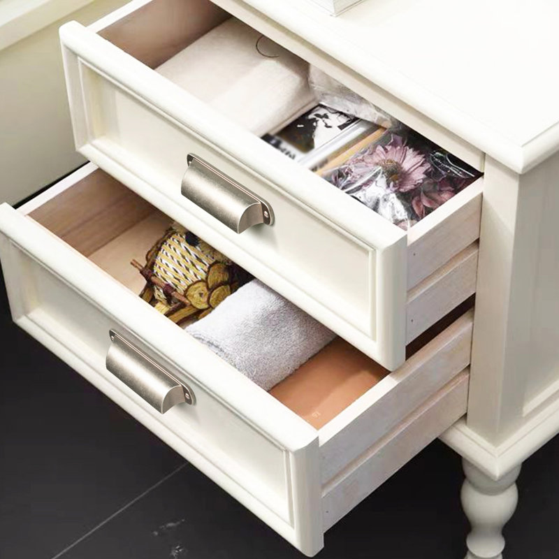 Ensemble de poignées American Classical Cup, 3", Argent antique