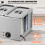 Chauffe-plat commercial commercial à 3 casseroles 17,4 pte Bain Marie