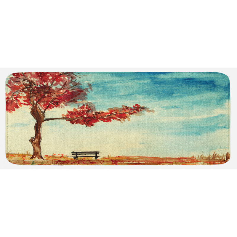 Tapis de cuisine tree