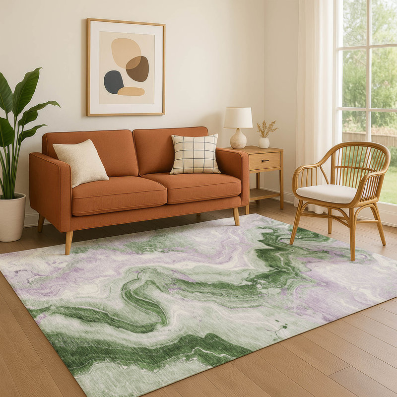 Tapis tourbillon de qualité supérieure lavable à la machine Chelston AMF1862, Rectangle 10 pi x 14 pi