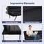 Canapé-lit moderne convertible en similicuir futon de 68,8 po Apolonia-922443515