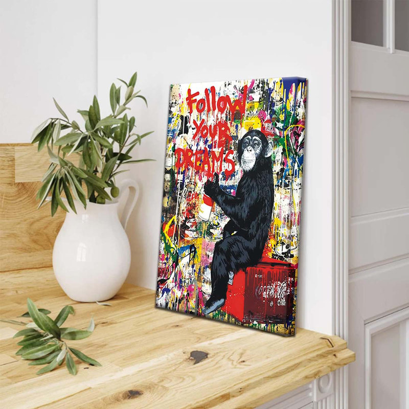 Canvas Art For Living Room Office Wall Decor Home Decoration Framed Ready To Hang., 40 cm H x 30 cm W