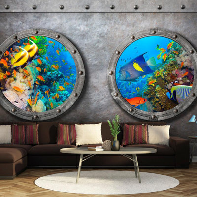 Murale Alvyn Window to The Underwater World