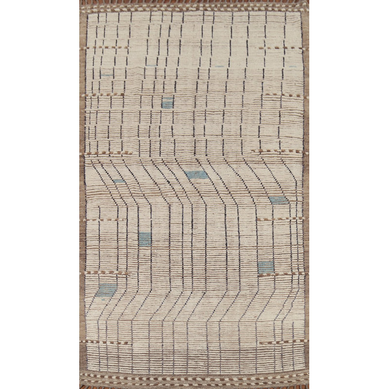 Tapis marocain en laine fait à la main 6 x 10