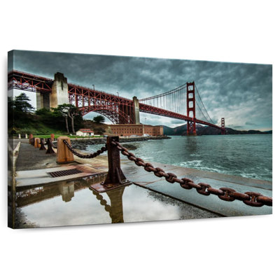 Nicci Overcast Golden Gate Bridge