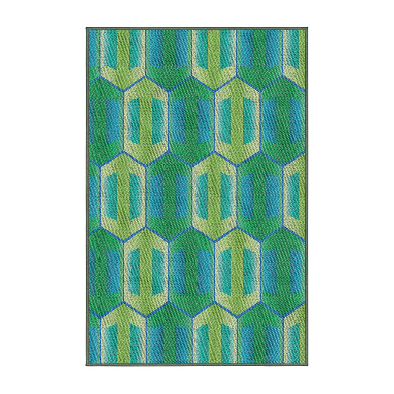 Tapis vert Kincheloe, Rectangle 5 pi x 7 pi