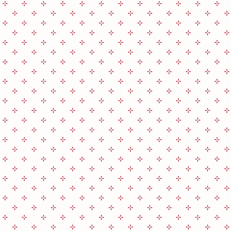Kitchen Recipes Small Motif 32.8" L x 21" W Wallpaper Roll, Red