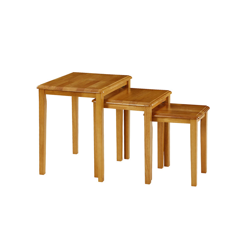 Pennsburg Solid Wood Nesting Tables, Maple