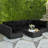 Finnbar 6 - Person Modular Patio Conversation Sets with Cushions-1070499669