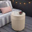 Table d'appoint extérieure 3-en-1 avec rangement - patio, piscine, terrasse-125053007