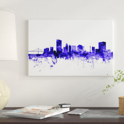 " Toledo, Ohio Skyline " by Michael Tompsett