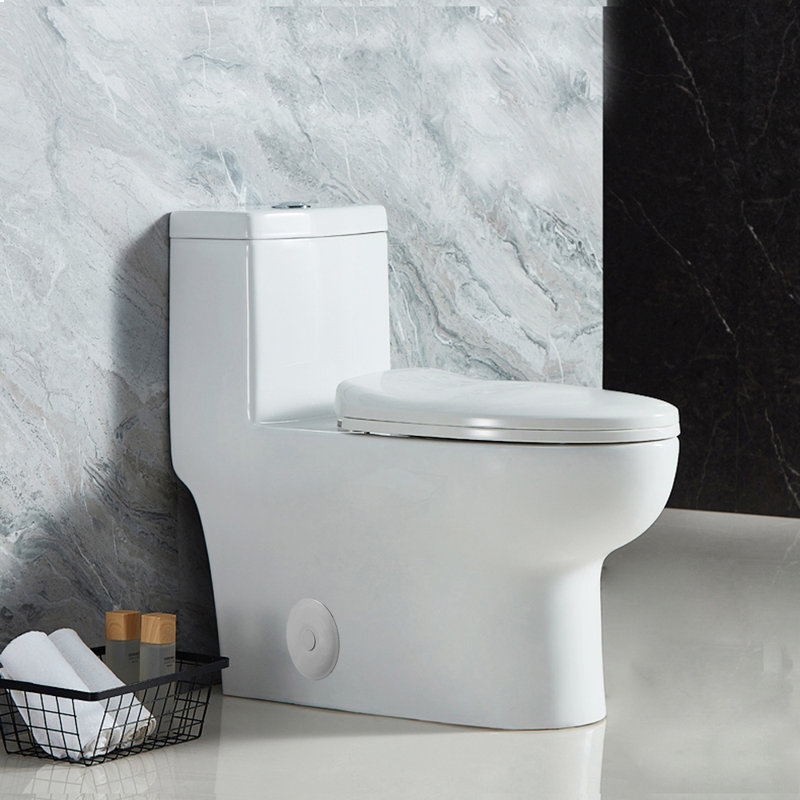 Toilette allongée une pièce 1,1 GPF